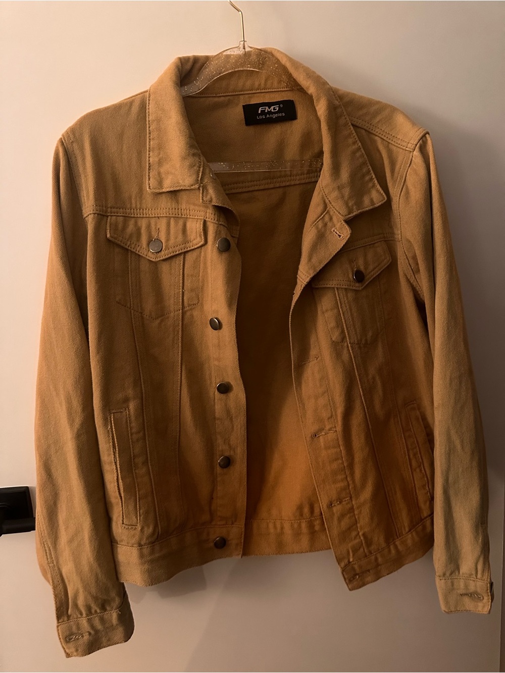 Men's Tan Military Field Jacket